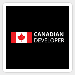 Canadian Developer Sticker